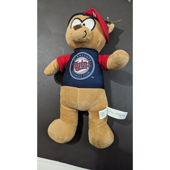 Minnesota Twins Plush Bear 12" Baseball New Genuine Merchandise Good Stuff - Picture 4 of 7